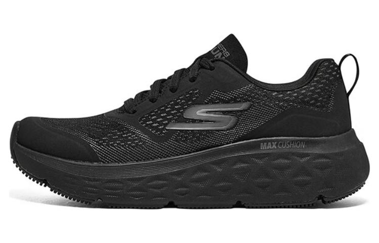 Skechers Skechers Max Cushioning Delta Star Series Comfortable Low-top Running Shoes Women's Black
