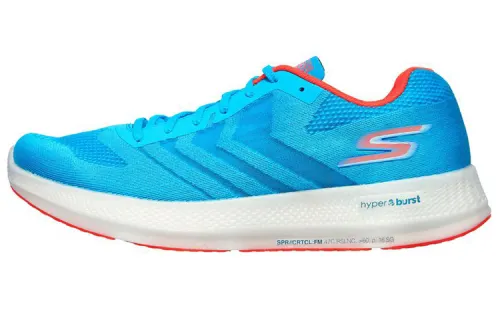 Skechers Go Run Razor 3 Comfortable Low top Running Shoes Men's Blue Orange