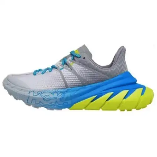 HOKA ONE ONE Tennine Trendy Non slip Lightweight Low top Running Shoes Men's Gray Blue