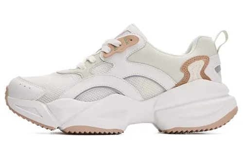 Pony NS501 Mesh, Synthetic Leather Low top Chunky Sneakers Unisex Beige