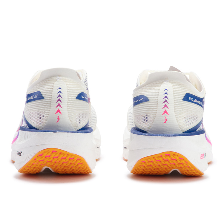 361° Flame 3 Cushioning Slip Resistant Breathable Low top Marathon Racing Running Shoes Unisex Fluorescent Blast Pink
