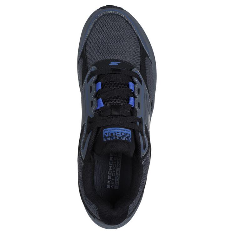 Skechers Go Run Consistent 2.0 Mesh, Leather Abrasion Resistant Low top Running Shoes Men’s Gray Blue