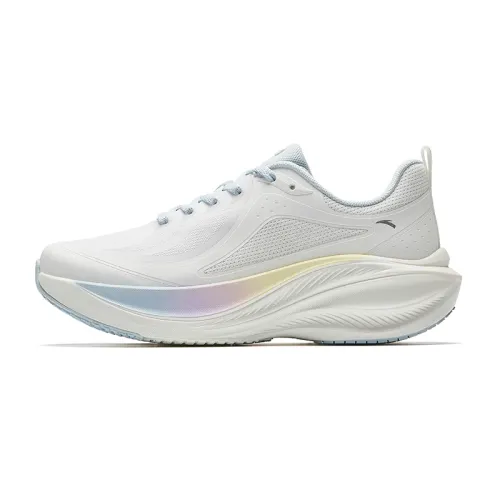 Anta Leaf 1.0 Slip Resistant Abrasion Resistant Low top EVA Midsole Casual Running Shoes Women's Papyrus White
