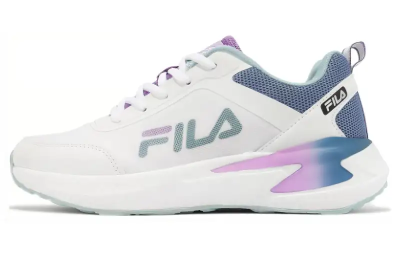 FILA Low top Running Shoes Women's White Blue Pink