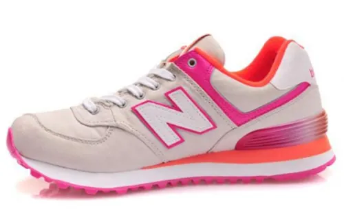 New Balance 574 Series Alpine Low Top Grey/Pink Women's
