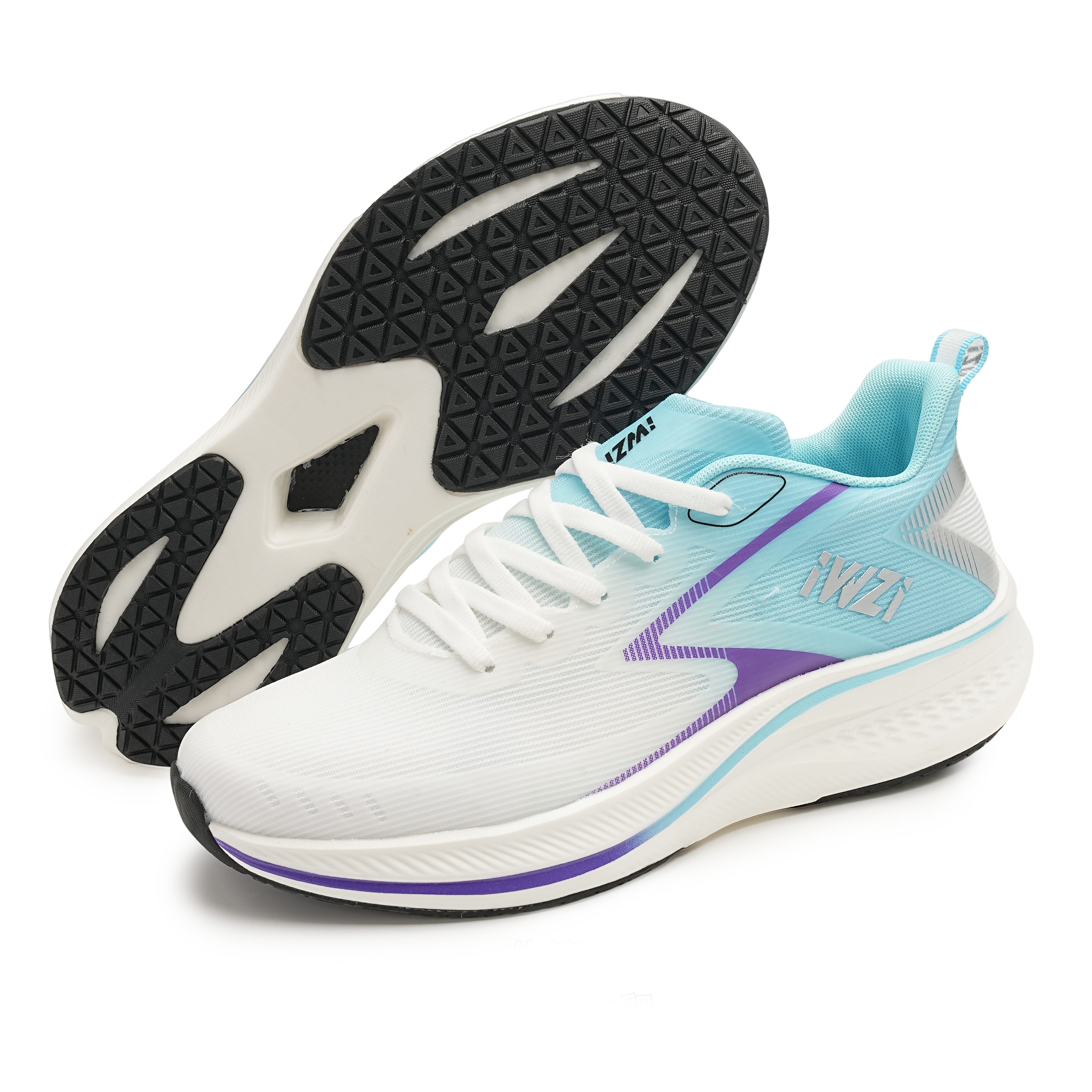 IWZI Cushioning Slip Resistant Abrasion Resistant Breathable Coverage Support Impact Resistant Lightweight Rebound