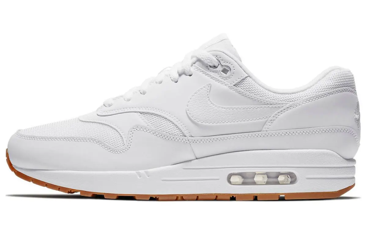 Nike Air Max 1 White Gum Sole