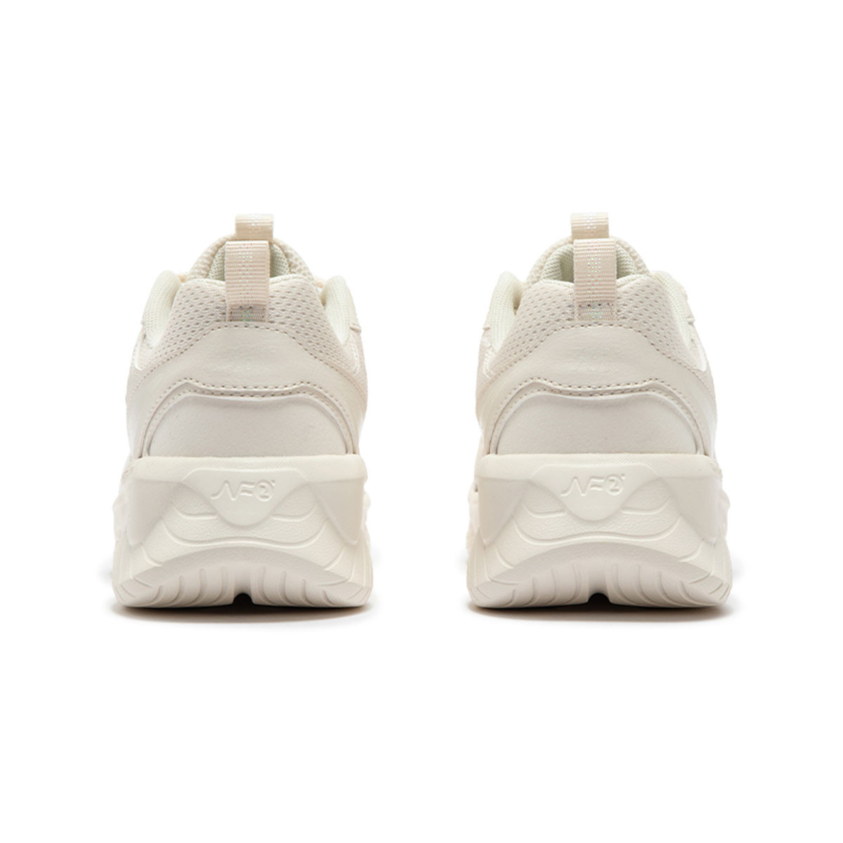 361° Cushioning Slip Resistant Abrasion Resistant Low top Casual Running Shoes Women’s Ecru