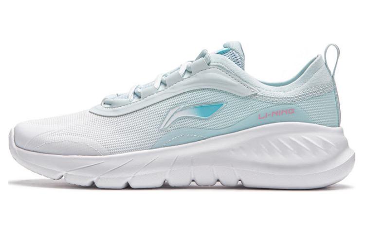 Li Ning Easy Fit Fle Fabric Low top Running Shoes Women's White Blue
