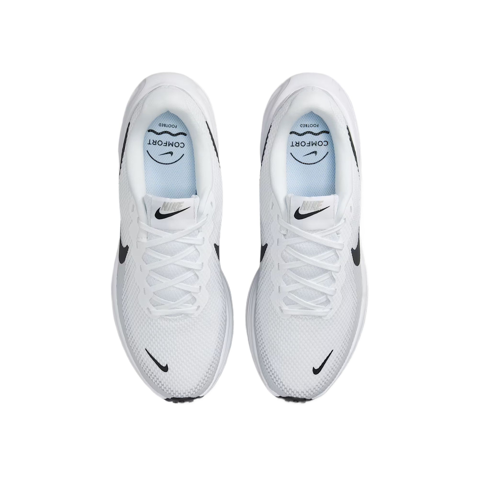 Nike REVOLUTION 8 Mesh Breathable Low top Casual Running Shoes Women’s White
