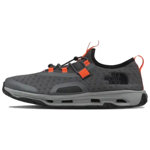 THE NORTH FACE SKAGIT Breathable And Quick Dry Low top Outdoor Shoes Men's Dark Gray Red