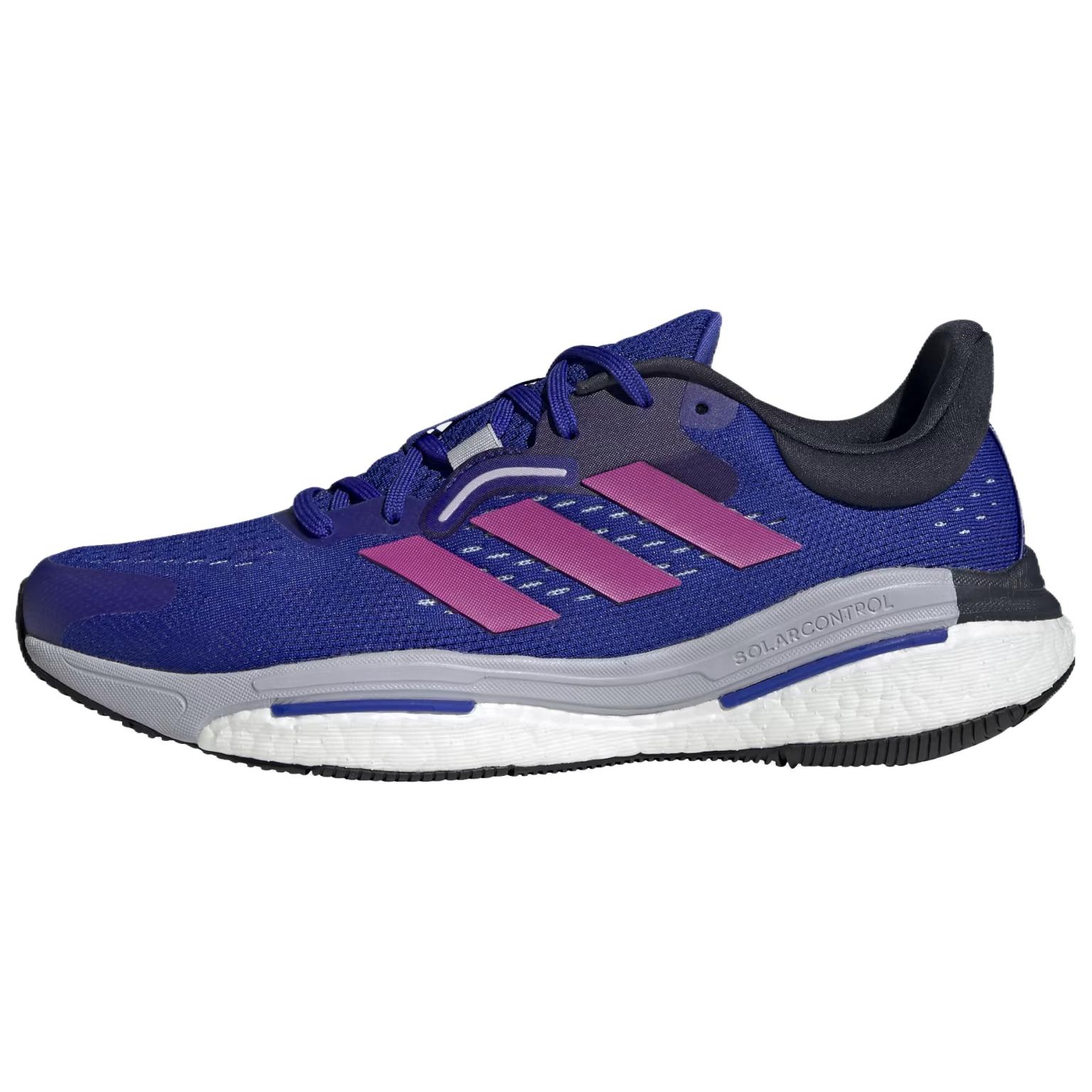 Adidas Solarcontrol Slip Resistant Abrasion Resistant Low top Casual Running Shoes Men's Blue Gray