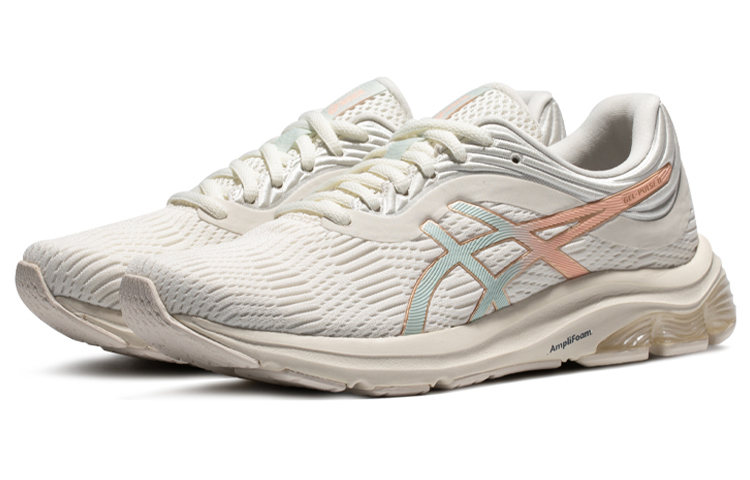 Женские кроссовки ASICS Gel-Pulse 11 (бело-синие) — Белый / синий — фото 2