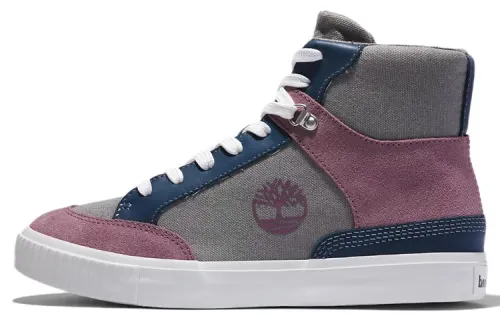 Timberland Skyla Bay Chukka Abrasion Resistant Abrasion Resistant Crew Outdoor Boots Women's Gray Blue Purple