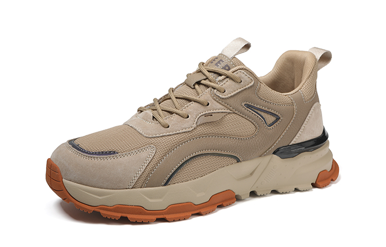 JEEP SPIRIT Abrasion Resistant Breathable Low top Outdoor Shoes Men’s Brown