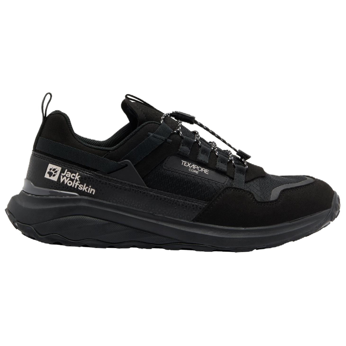 Jack Wolfskin Abrasion Resistant Waterproof Wear resistant And Waterproof Low top Outdoor Shoes Men’s Black