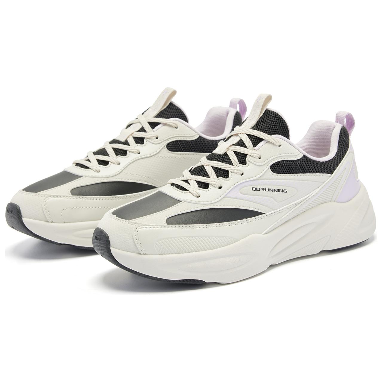 QIAODAN Slip Resistant Abrasion Resistant Slip Resistant Abrasion Resistant Low top Casual Running Shoes Women’s