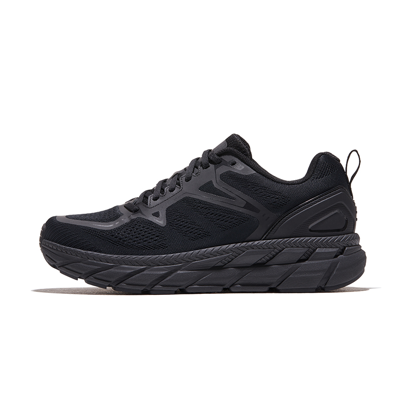 HOT POTATO Cushioning Rebound Wear-Resistant Lightweight Breathable Low-Top PO-EVA Casual Running Shoes Unisex Black