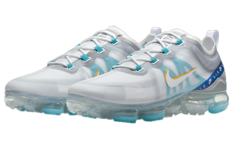 Мужские кроссовки Nike VaporMax 2019 Air Flyknit 3 (сине-серые) — Синий / серый — фото 2