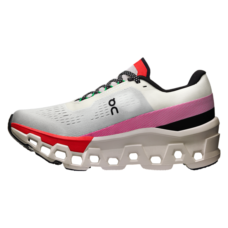 Cloudmonster 2 Wmns On ‘Ivory Silver Red’ Women’s