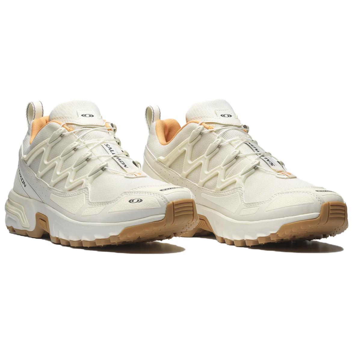 SALOMON ACS+ Slip Resistant Abrasion Resistant Low top Trail Running Shoes Unisex Ivory