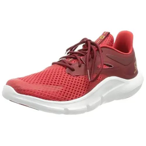 SALOMON Running Shoes Men's Low Top Red