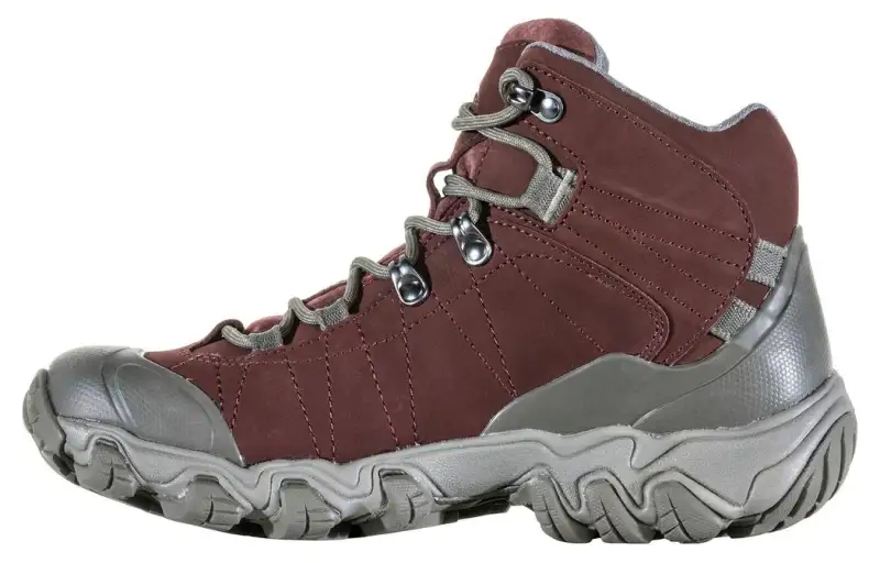 Oboz Footwear Bridger Comfortable Waterproof, Abrasion Resistant, Slip Resistant Mid top Outdoor Shoes Women's