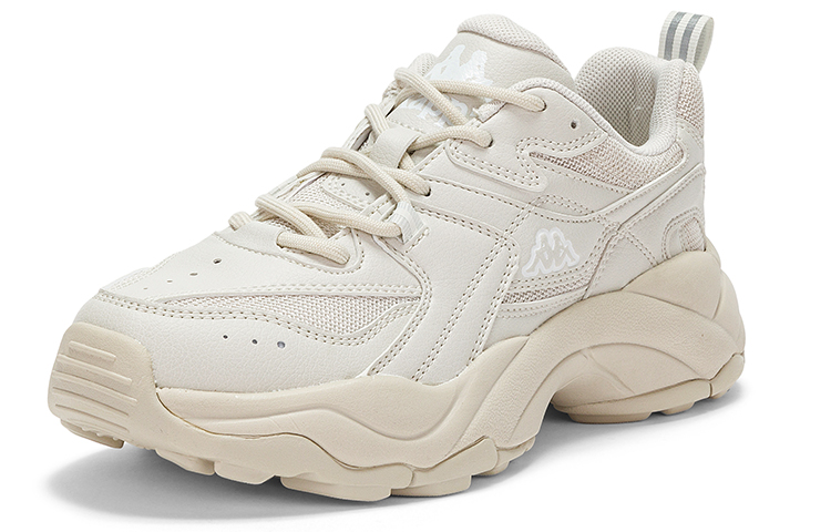Kappa Textile, Synthetic Leather, TPU Cushioning Slip Resistant Abrasion Resistant Low top Chunky Sneakers Women's