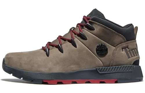 Timberland Chukka Leather Abrasion Resistant Outdoor Boots Umber