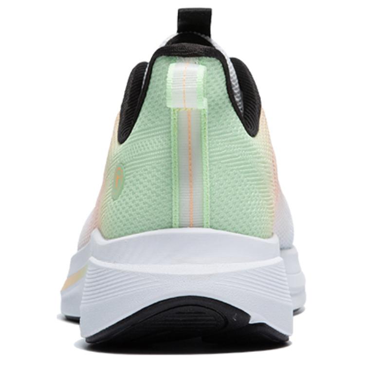 QIAODAN Light Speed 4.0 Comfortable And Trendy Cushioning Breathable Low top Running Shoes Men’s White Green