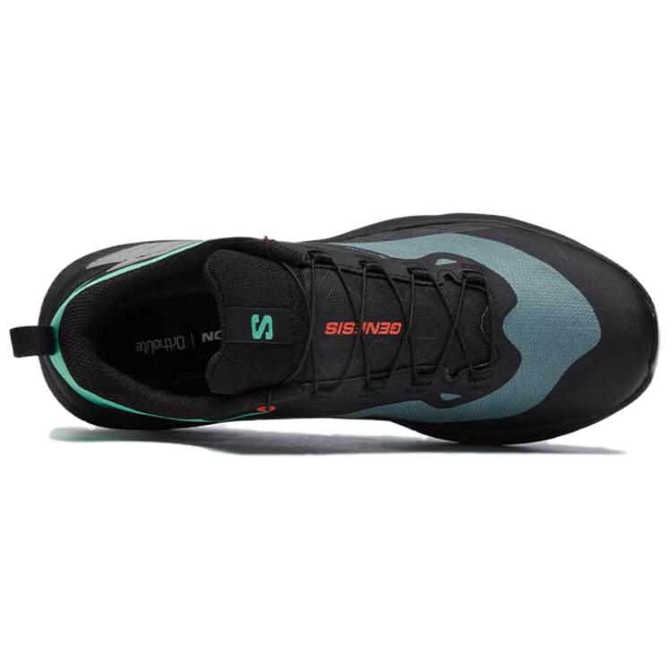 SALOMON GENESIS Trail Running Shoes Men’s Black Blue
