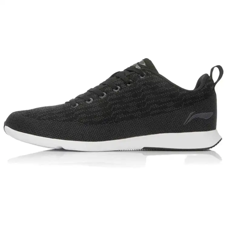Li Ning Running Shoes Men's Low Top Black/White