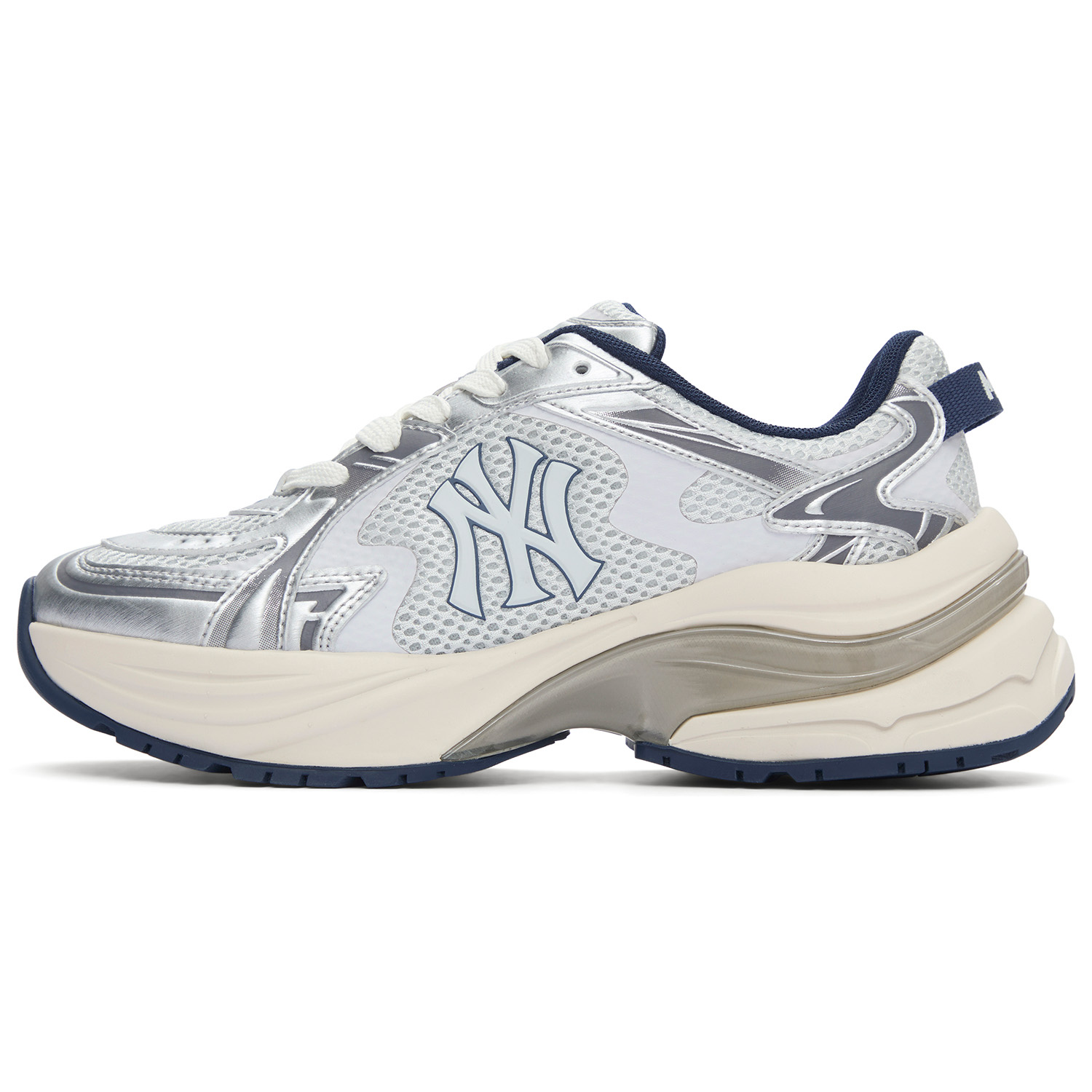 MLB Curve Runner Cushioning Slip Resistant Abrasion Resistant Breathable Low top Running Shoes Unisex