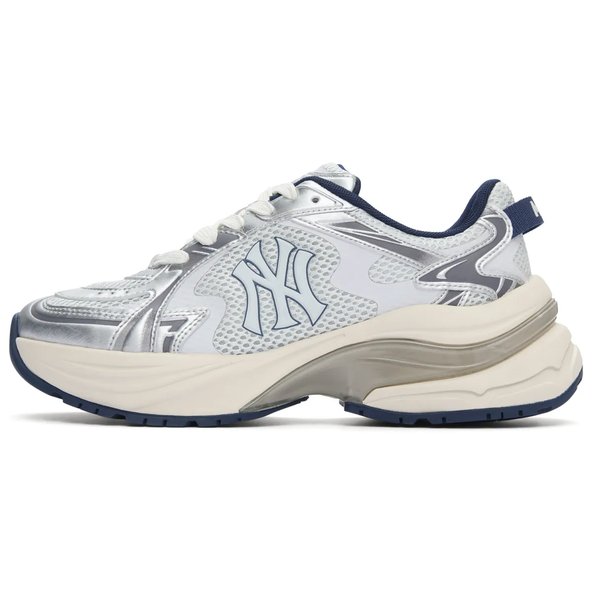 MLB Curve Runner Cushioning Slip Resistant Abrasion Resistant Breathable Low top Running Shoes Unisex