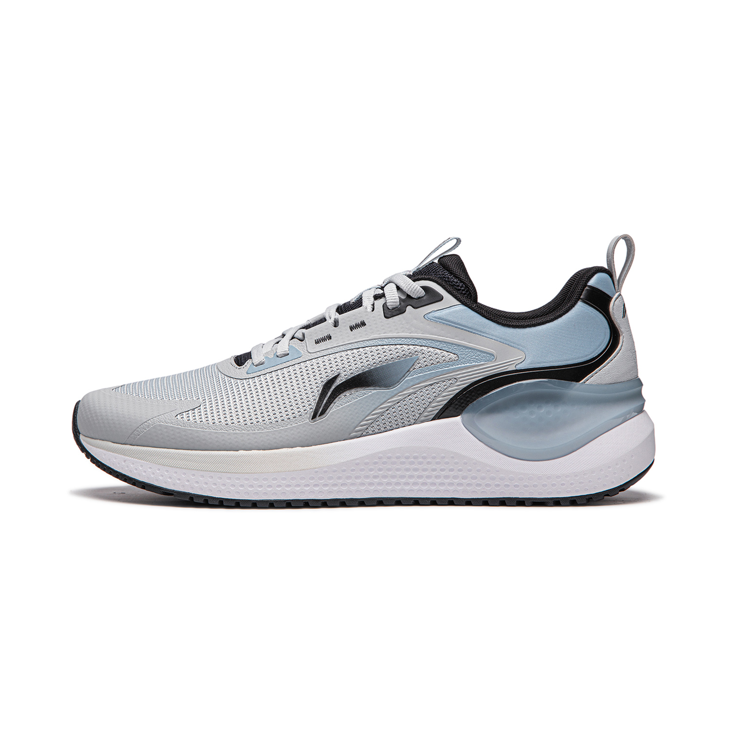 Li Ning Eazgo V2 Low top Casual Running Shoes Men's Gray Blue