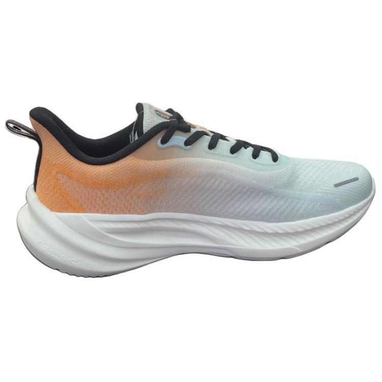 Erke Jiang Rebound Cushioning Breathable Cushioning Breathable Low top Running Shoes Men’s Blue Orange
