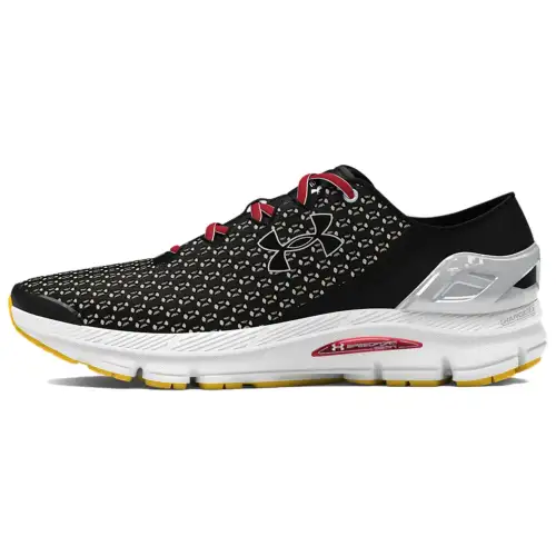Under Armour Speedform Gemini Comfortable Breathable And Lightweight Low top Casual Running Shoes Unisex Black