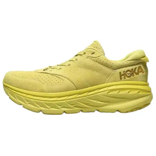 HOKA ONE ONE Bondi L Suede Celery Lima Bean All Gender