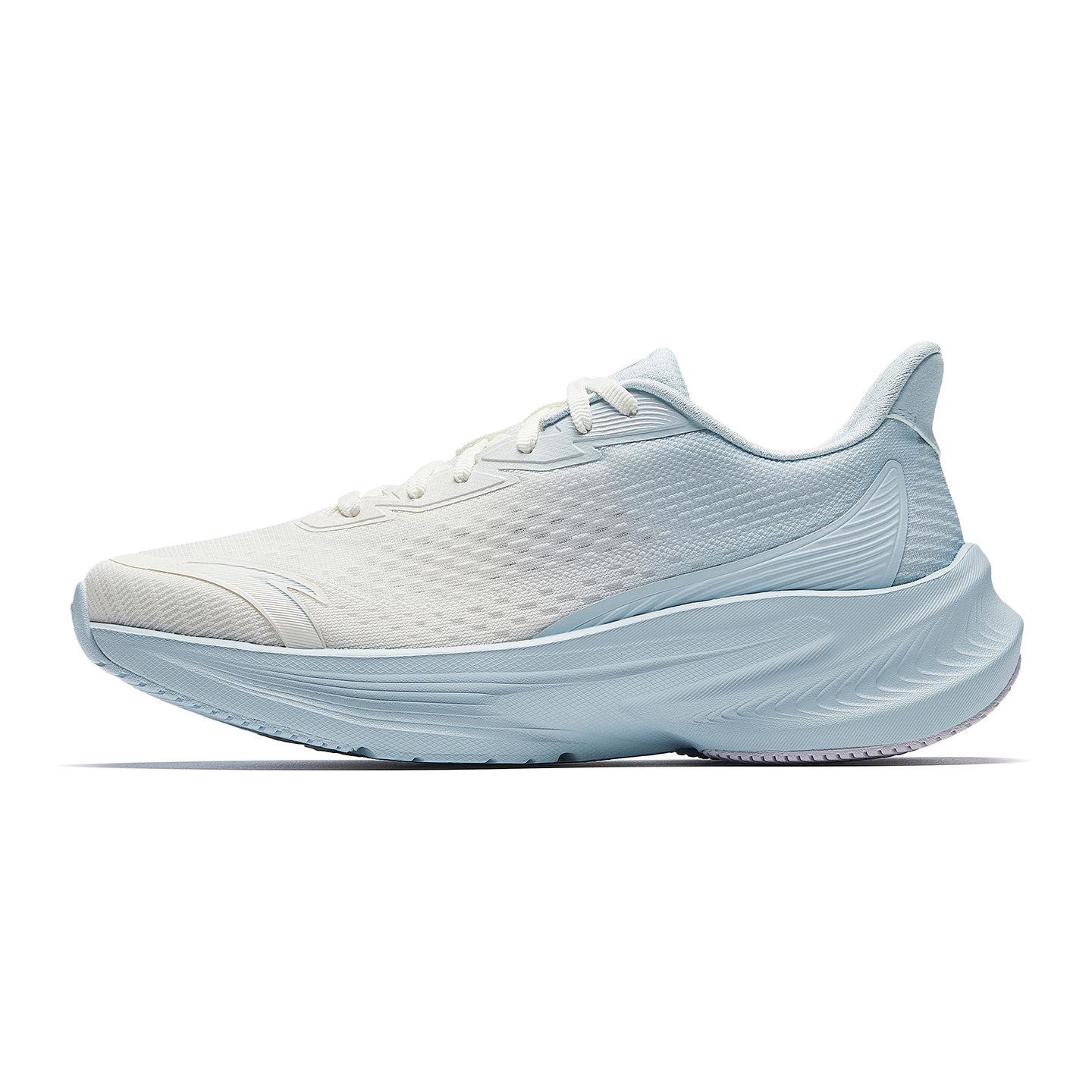 Anta Stinger 7 Cushioning and Rebound Midsole Upgraded and Thickened Durable and Stable Fabric Low-top A-SHOCK Technology Training Physical Test City Commuting Running Shoes Women's White Blue