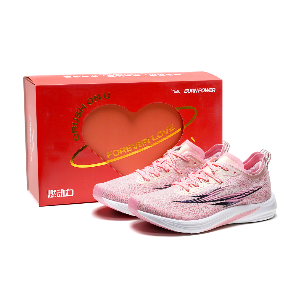 RANDONGLI Running Shoes Unisex Low Top Godly Pink