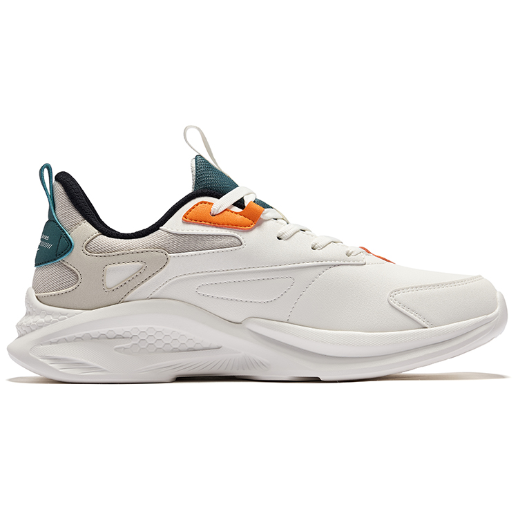 Erke Lingyue 1 Non Slip And Waterproof Low top Casual City Commuting Running Shoes Men’s Microcrystal White Pine Green