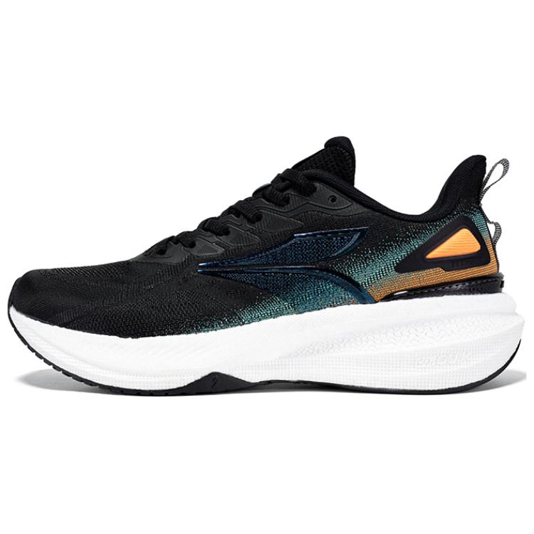 361° Slip Resistant Abrasion Resistant Low top Running Shoes Men’s Black Orange