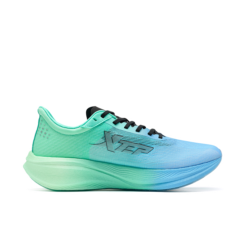XTEP 260X 1.0 Running Shoes Men’s Low Top Maca Green/Sky Blue