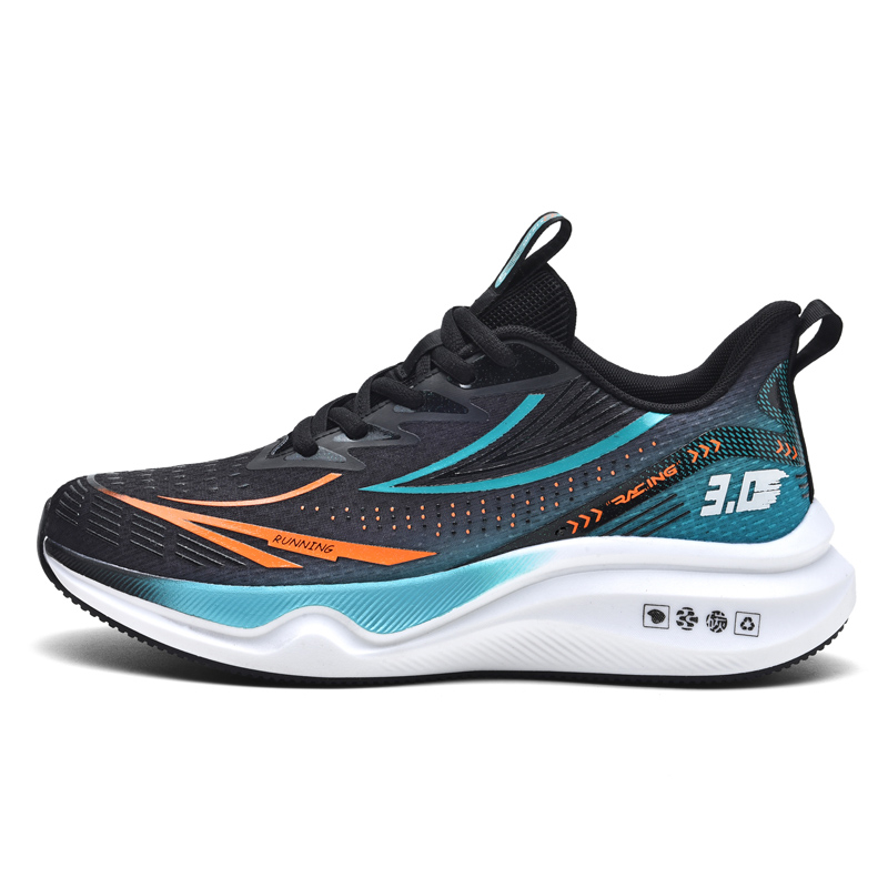 BAOZAOGONGYANG Cushioning Slip Resistant Low top Running Shoes Men’s