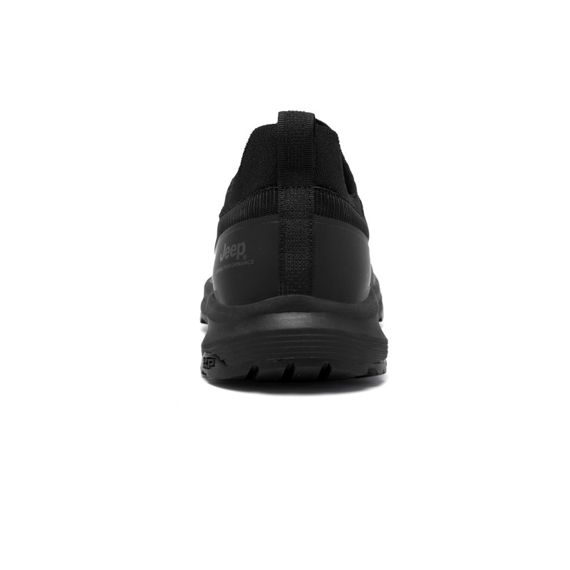 Jeep Comfortable Fabric Low top Casual Running Shoes Men’s Black