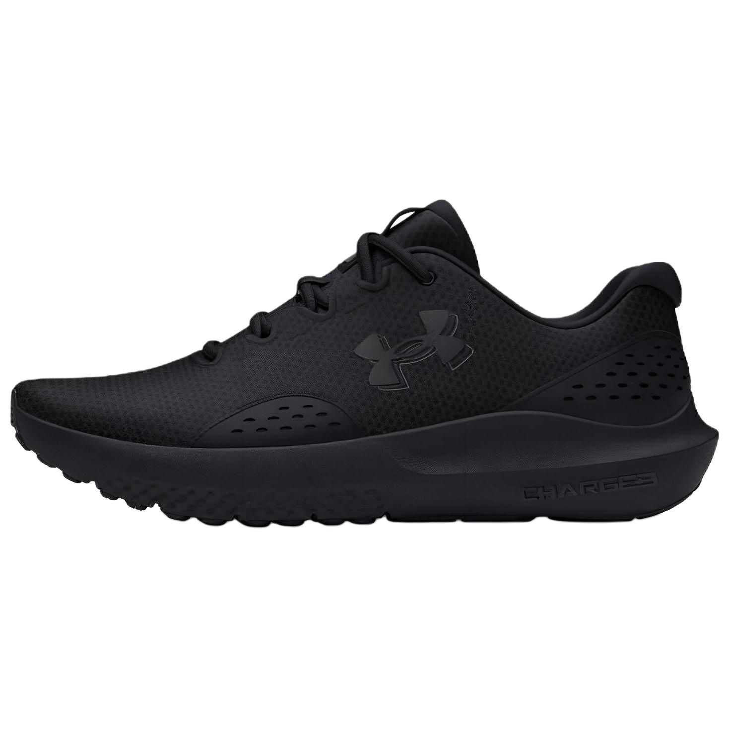 Мужские кроссовки Under Armour Charged Surge 4 (черные)