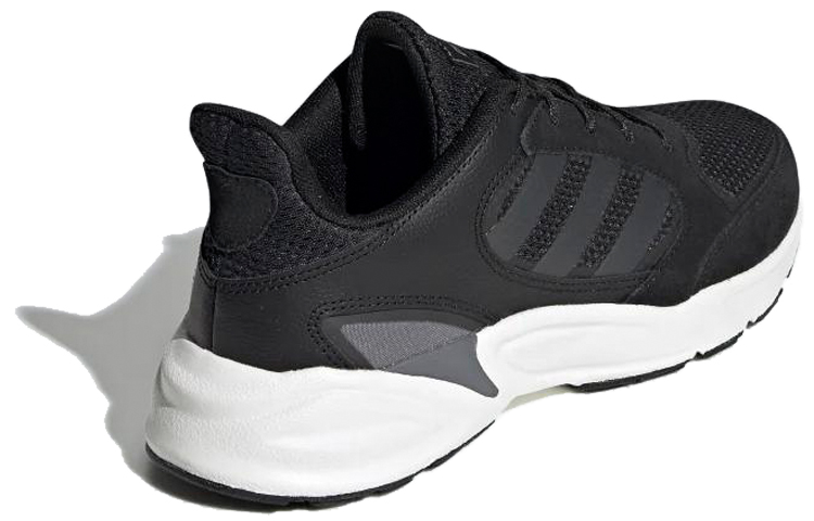 Женские кроссовки adidas neo 90S VALASION (черно-белые) — фото 3