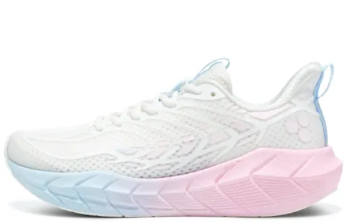BMAI Viagra Expeditioner 4.0 Plus Lightweight cushioning flick Mesh shock-absorbing, anti-slip wear-resistant and breathable wrapping support Low top Supercritical foaming technology BOOM FLY running shoes Women's pink blue and white