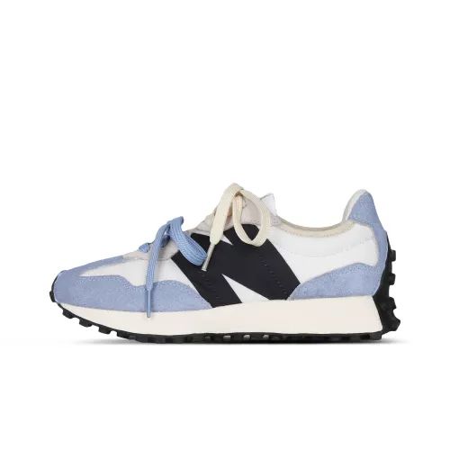 New Balance NB 327 Running Shoes Unisex Low Top Washed Blue/Ecru