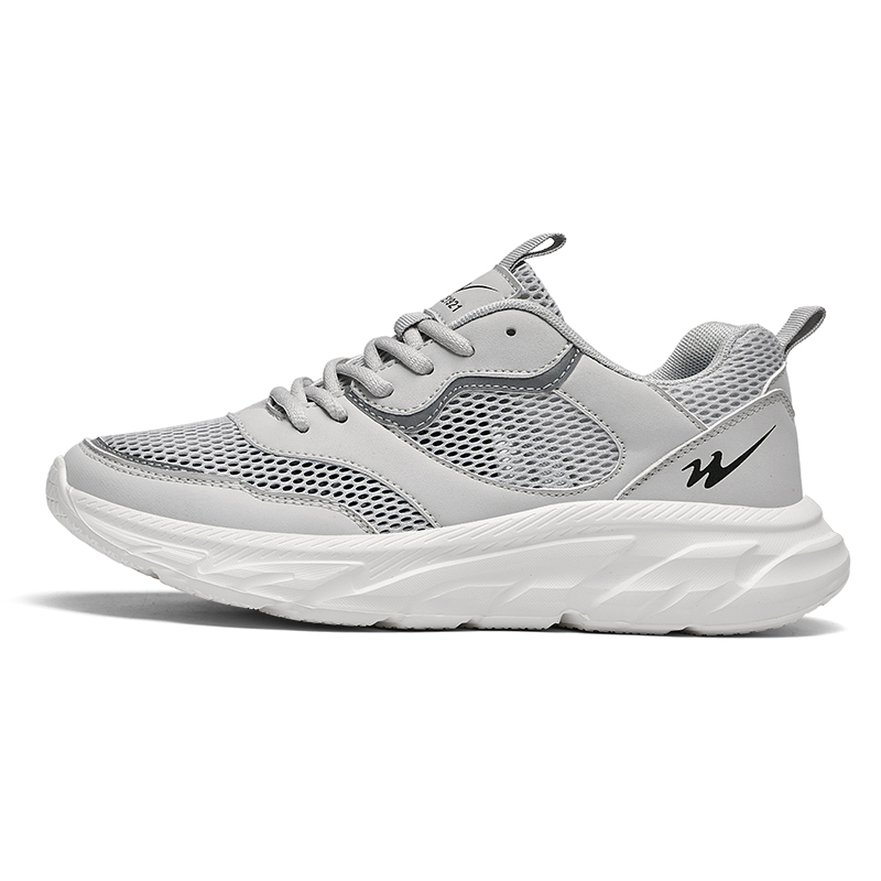 Binary Cushioning Height Increasing Lightweight Breathable Slip Resistant